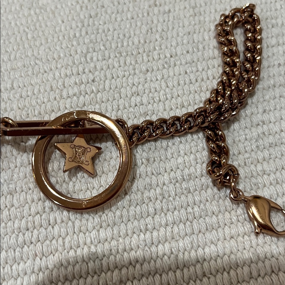 Celine Rose Gold Nutcracker Keychain - image 4
